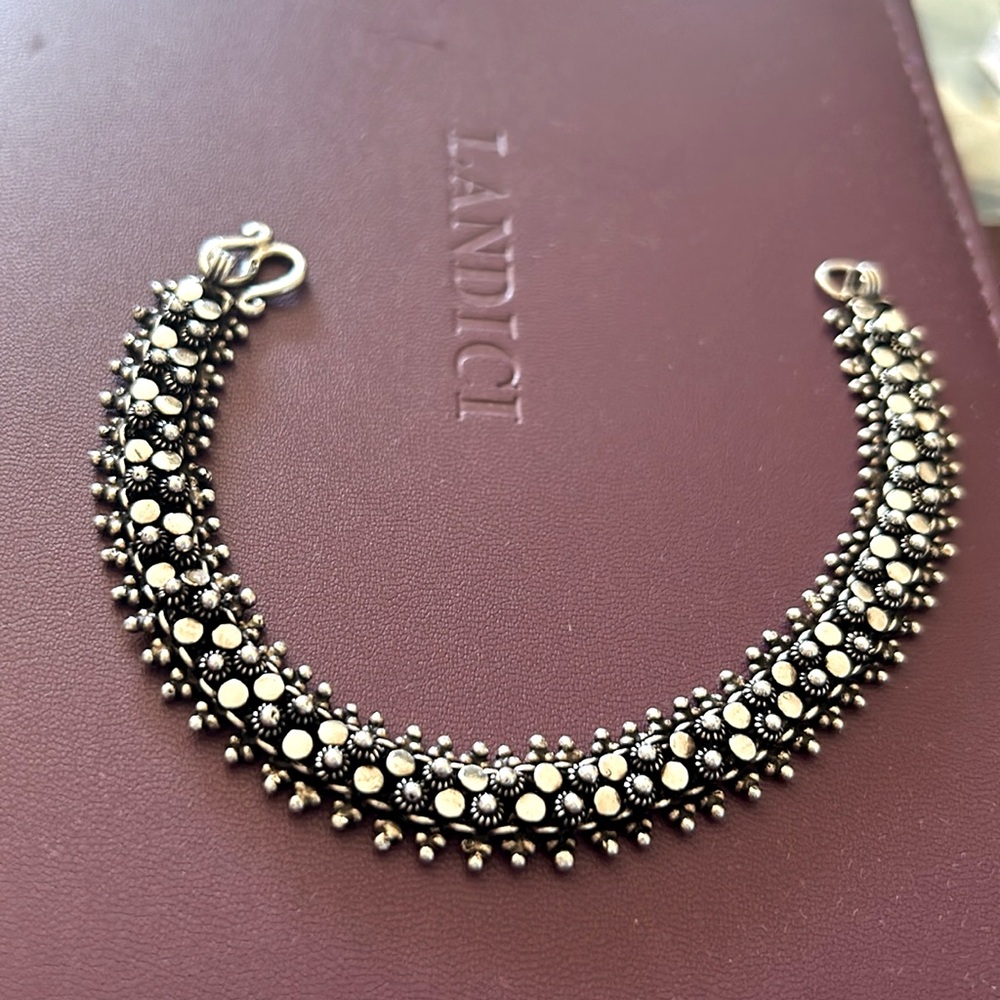 Exotic. Unique. Silver Bracelet Dok Phikoun Vintage Collection -  🪷 handcrafted